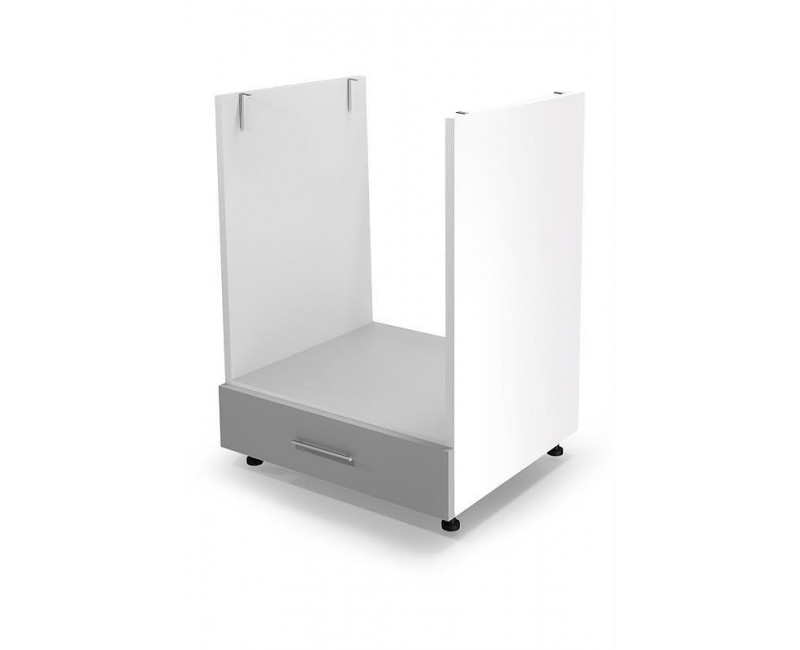 Шкаф за фурна Vento DP-60/82 60см Светло сив гланц -