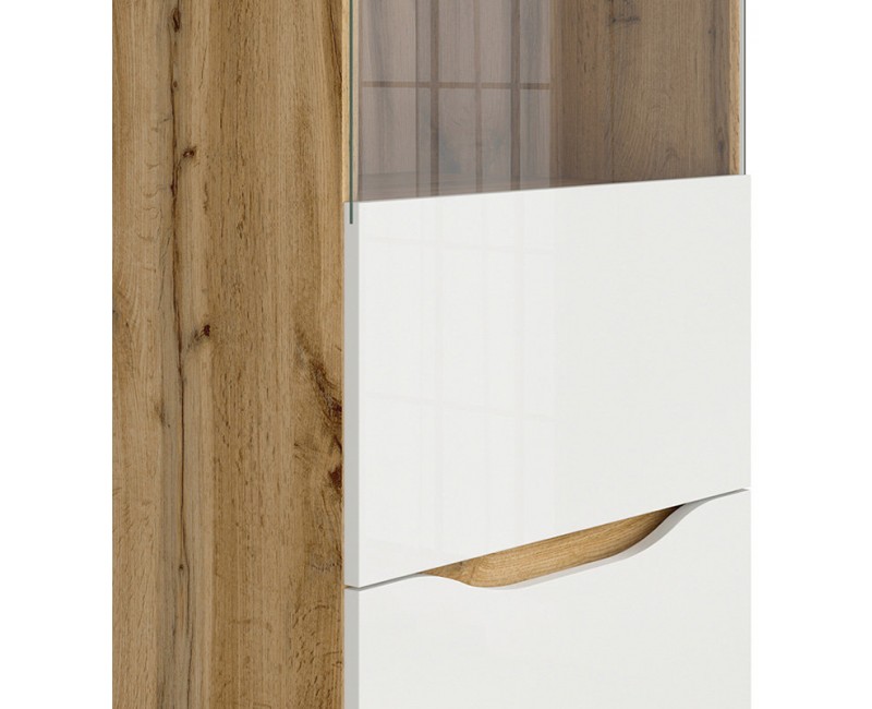 Витринен шкаф Nuis REG1D1W - Витрини
