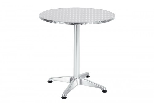 Маса Лазо Ф70 цвят хром  - Градински маси