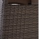 Маса Минск 150x90 - HM5507.01 сив цвят - Градински маси