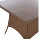 Маса Минск 150x90 - бежово-кафяв цвят - Градински маси