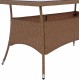 Маса Минск 150x90 - бежово-кафяв цвят - Градински маси