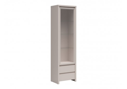 Витринен шкаф KASPIAN REG1W2S - BRW