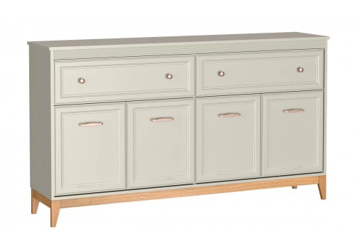 Скрин WINDSOR W-2  кашмир/натурален дъб  - Дневна