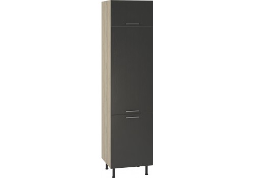 Кухненски шкаф SKY LOFT ШУ 60/241 HK-S златен дъб крафт/сиво  - Модулна система SKY LOFT