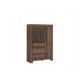 Витрина BALIN REG1D1W корпус и фронт дъб монастри  -