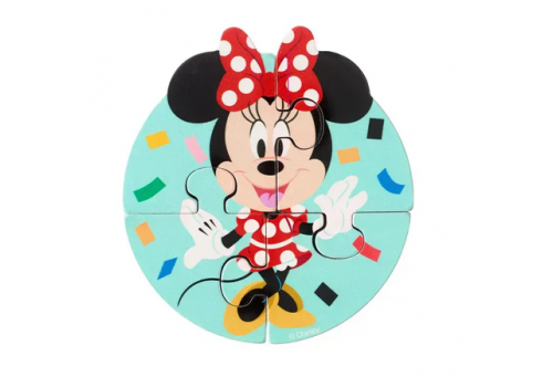 Дървен пъзел Disney 100 Classic, Мини Маус - Детска стая