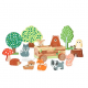 Госрки животни с количка - Woodland (FSC®) - Играчки