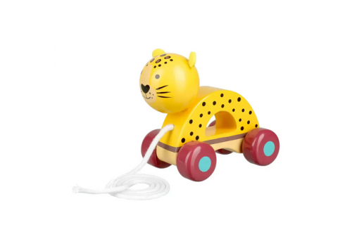 Играчка за дърпане Леопард - Jungle Animals - ToyTown