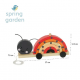 Играчка за дърпане и нанизване Калинка - Spring Garden - Играчки