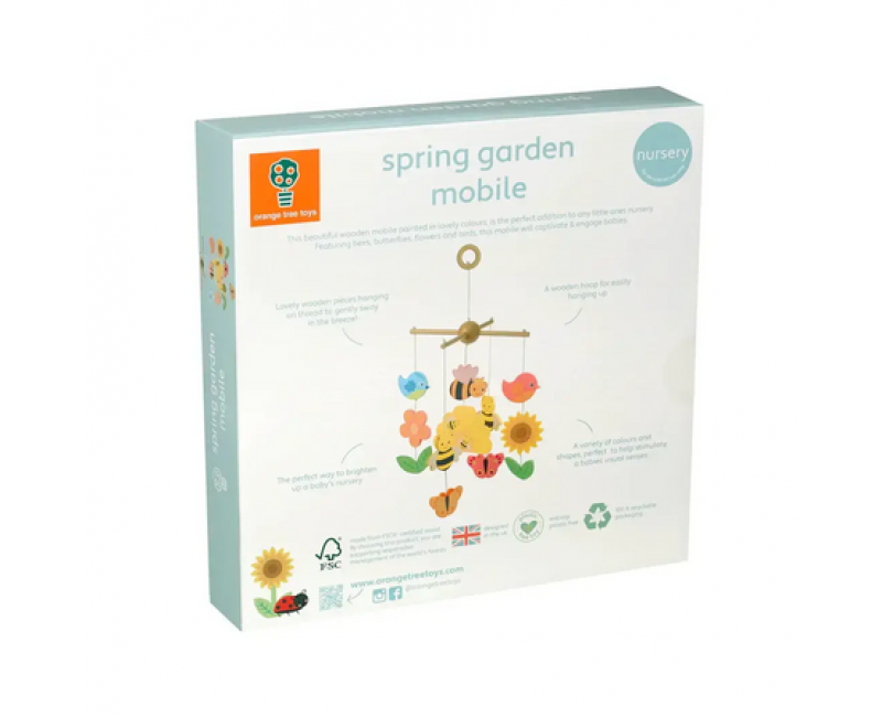 Дървена висяща играчка Градина - Spring Garden - Играчки