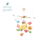 Дървена висяща играчка Градина - Spring Garden - Играчки
