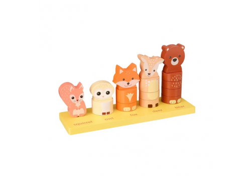 Низанка за броене с животни - Woodland Animals - Детска стая
