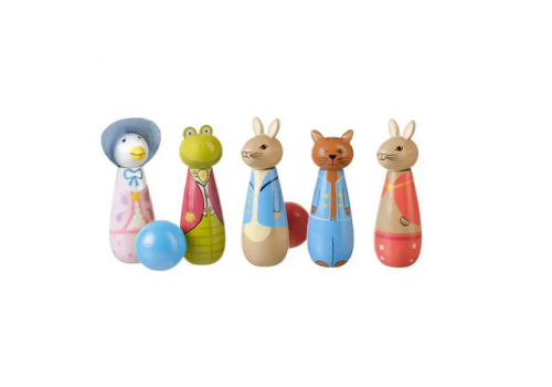 Дървен Боулинг -  Peter Rabbit™ - Детска стая