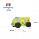 Дървена линейка - Emergency Services - Играчки