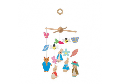Дървена висяща играчка, Peter Rabbit - Детска стая