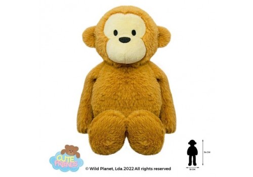 Плюшена играчка, Маймунка 34см Wild Planet - Играчки