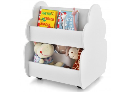 Двустранна етажерка за книжки и играчки, Costway - Сравняване на продукти