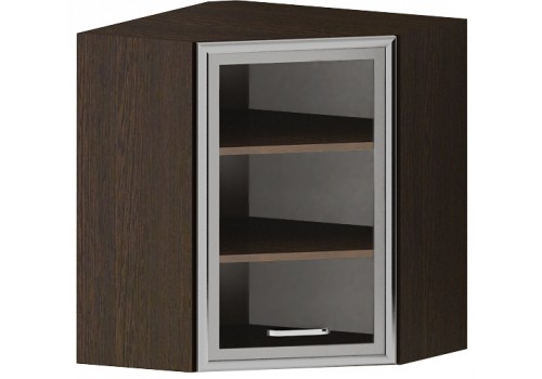 Modul superior Regal-alb Matrix lucios G11 - dulap de colt - deschidere dreapta - Bucatarii