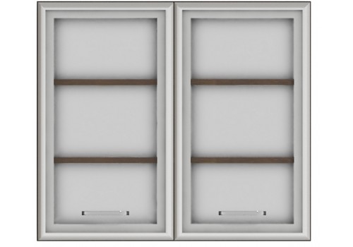 Modul superior Regal-alb Matrix lucios G12 - Bucatarii
