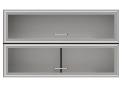 Modul superior Regal-alb Matrix lucios G39 - Bucatarii