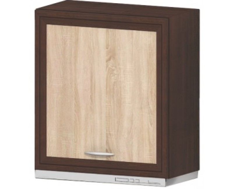 Modul superior City G17 stejar Sonoma - dulap pentru hota telescopica - deschidere stanga
