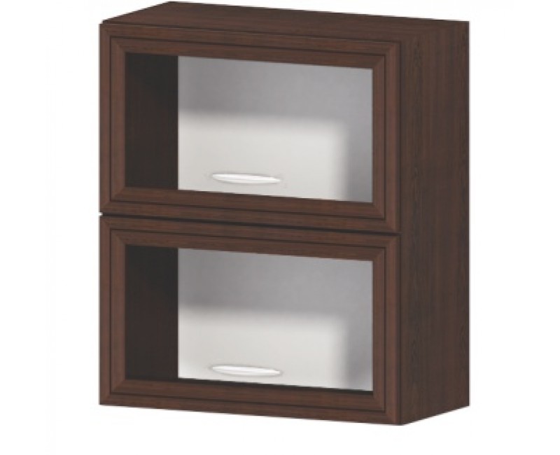 Modul superior City G36 stejar Sonoma - dulap cu vitrine cu ridicare