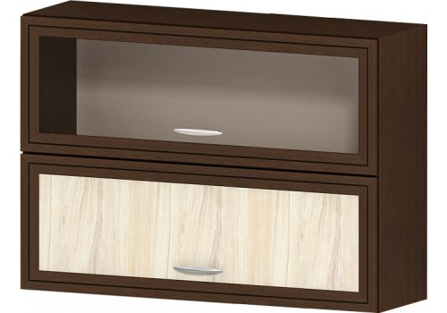Modul superior City G46 dulap cu vitrina swing si usa - Bucatarii