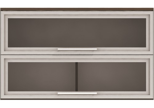 Modul superior Vanessa G38 dulap cu vitrine swing - Bucatarii