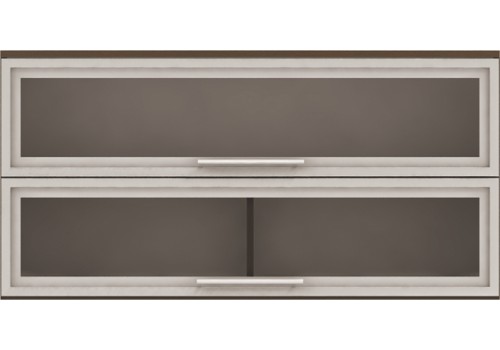 Modul superior Vanessa G39 dulap cu vitrine swing - Bucatarii