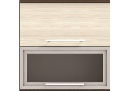 Modul superior Vanessa  G40 dulap cu vitrina si usa swing - Bucatarii