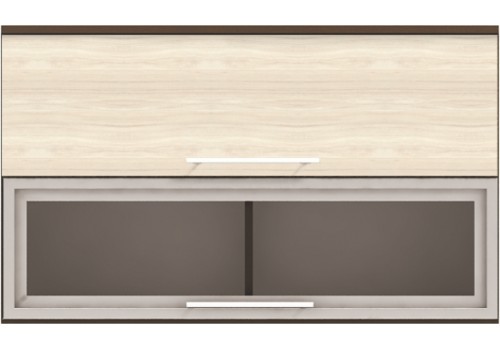 Modul superior Vanessa G42 dulap cu usa si vitrina swing - Bucatarii