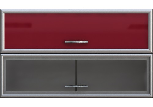 Modul superior Venetia G43 dulap cu usa si vitrina swing - Bucatarii