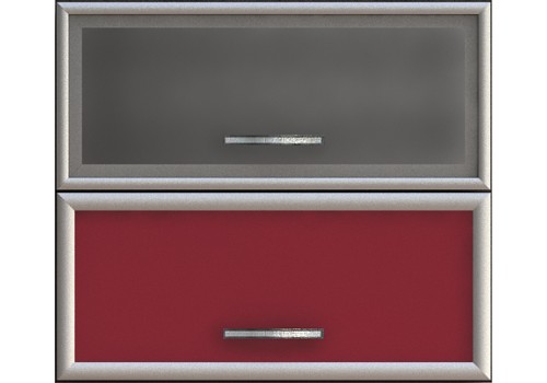 Modul superior Venetia G45 dulap cu vitrina si usa swing - Bucatarii