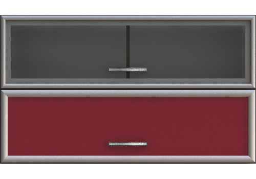 Modul superior Venetia G47 dulap cu vitrina si usa swing - Bucatarii