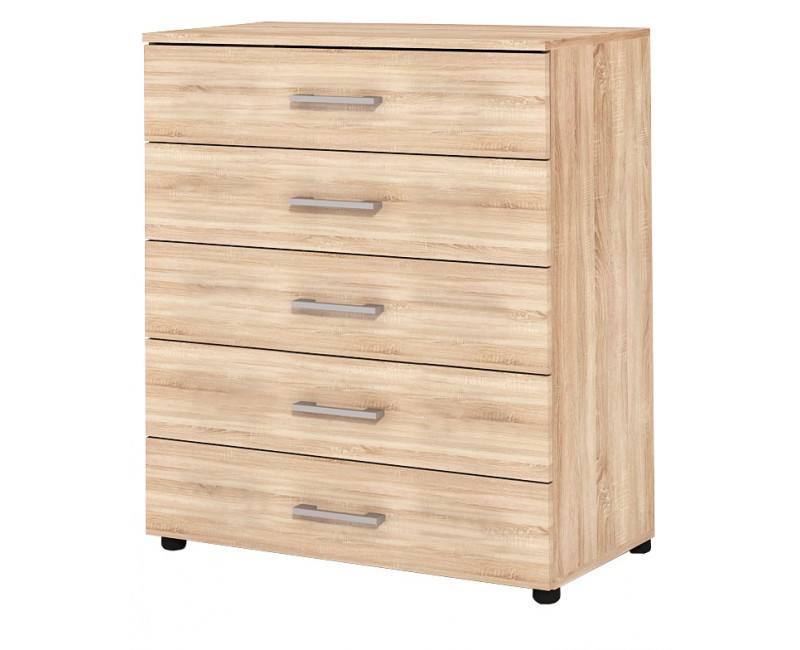Mai mult mobilier pentru dormitor - Comode - Comoda Apollo 3 - stejar Sonoma