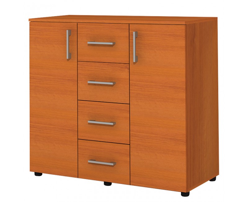 Mai mult mobilier pentru dormitor - Comode - Comoda Apollo 4 - nuc deschis
