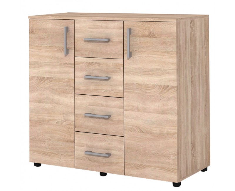 Mai mult mobilier pentru dormitor - Comode - Comoda Apollo 4 - stejar Sonoma