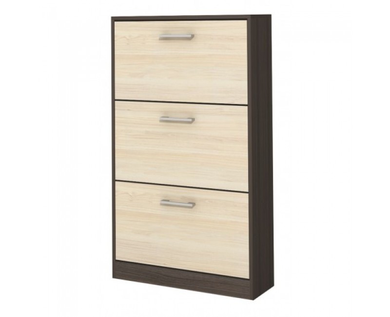 Mobilier hol - Pantofare - Pantofar Vectra 3 - stejar nisipos si stejar inchis