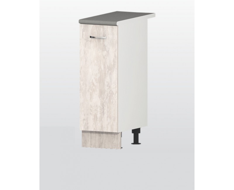 Modul inferior Havana V22 stejar Blanco - dulap cu usa si raft