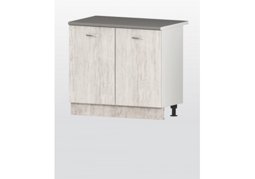 Modul inferior Havana V24 stejar Blanco - dulap cu doua usi si raft - Comparare Produse