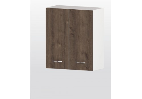 Modul superior Havana G49 stejar maron - dulap cu doua usi si raft - Bucatarii