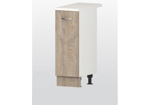 Modul inferior Havana V22 stejar Norte - dulap cu usa si raft - Comparare Produse