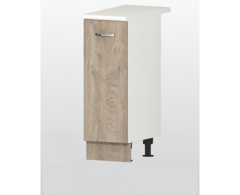 Modul inferior Havana V22 stejar Norte - dulap cu usa si raft