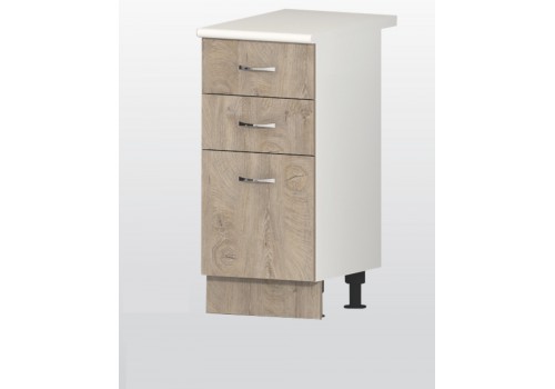 Modul inferior Havana V25 stejar Norte cu doua sertare si usa - Comparare Produse