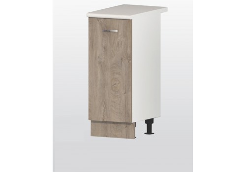 Modul inferior Havana V61 stejar Norte - dulap cu usa si raft - Comparare Produse