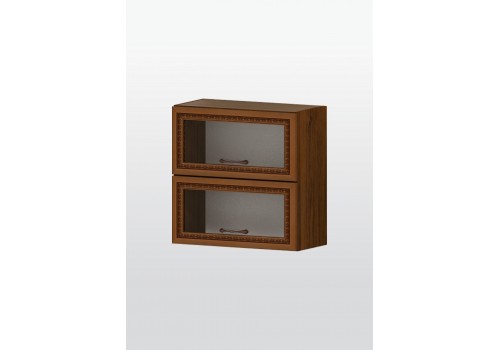 Modul superior Ravenna G36-nuc clasic dulap cu doua vitrine cu ridicare - Bucatarii