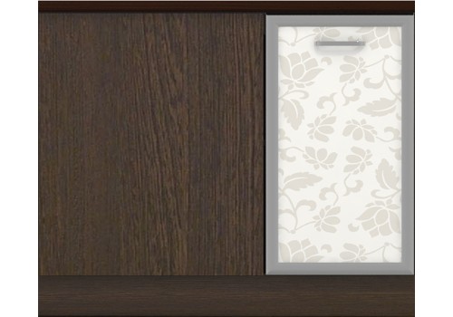 Modul inferior Regal Flowers lucios B10 - dulap de colt - Comparare Produse