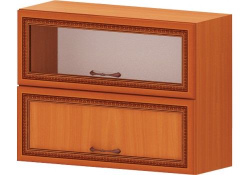Modul superior Ravenna G45 dulap cu o usa si o vitrina - Module Ravenna