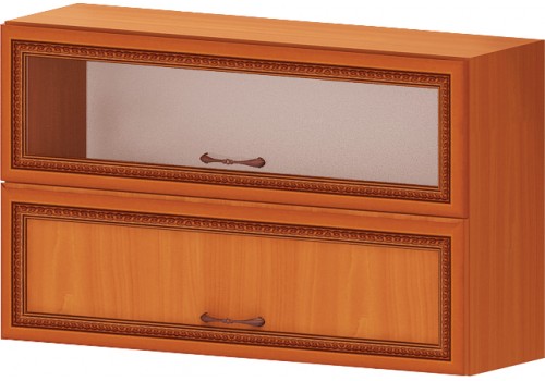 Modul superior Ravenna G46 dulap cu o usa si o vitrina - Module Ravenna